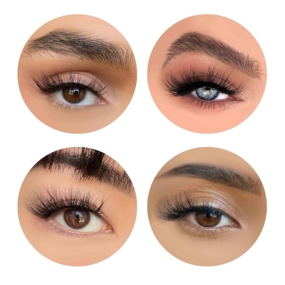 LAVAA Beauty 3D Mink Lashes Kit FLIRTY w/ Adhesive & Gold Applicator Tool | NEW - Picture 6 of 11